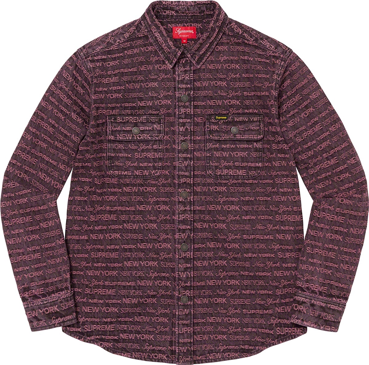 Multi Type Jacquard Denim Shirt view 2